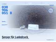 Sensor für Ladedruck AUDI A4 (8E, B6) 038906051B