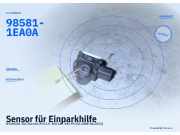 Sensor für Einparkhilfe HYUNDAI i30 Kombi (FD) 98581-1EA0A