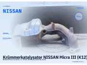 Krümmerkatalysator NISSAN Micra III (K12) NISSAN