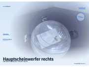 Hauptscheinwerfer rechts VW Golf II (19E)