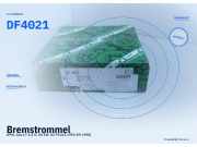 Bremstrommel OPEL Astra F DF4021