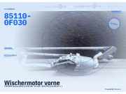 Wischermotor vorne TOYOTA Verso (R2) 85110-0F030