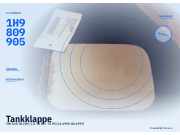Tankklappe VW Golf III (1H) 1H9809905