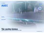 Tür rechts hinten AUDI A4 (8D, B5) AUDI