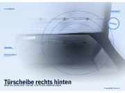 Türscheibe rechts hinten BMW 5er (E39)