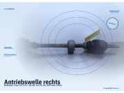 Antriebswelle rechts RENAULT Clio I (57)