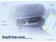 Türgriff links vorne OPEL Zafira A (T98)