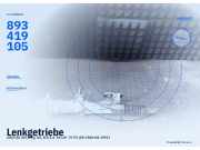 Lenkgetriebe AUDI 80 (89, 89Q, 8A, B3) 893419105