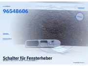 Schalter für Fensterheber PEUGEOT 207 96548606