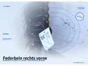 Federbein rechts vorne FORD Escort VI (GAL)