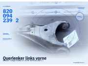 Querlenker links vorne RENAULT Twingo II (CN0) 8200942392