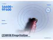 (238038 Einspritzdüse NISSAN Almera II (N16) 166009F600) 16600-9F600