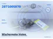 Wischermotor hinten NISSAN Micra I (K10) 2871005B70