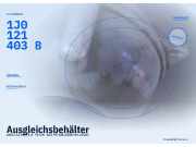 Ausgleichsbehälter AUDI A3 (8L) 1J0121403B