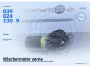 Wischermotor vorne FORD Escort Classic (AAL, ABL) 0390241309