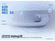 (27272 Haltegriff MERCEDES-BENZ CLK (C208) A2088100151) A2088100151