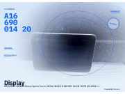Display MERCEDES-BENZ B-Klasse Sports Tourer (W246, W242) A1669001420