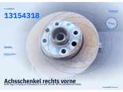 Achsschenkel rechts vorne OPEL Tigra Twintop (X-C/Roadster) 13154318