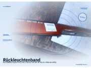 Rückleuchtenband MITSUBISHI Galant VI (E 30, E 39)
