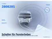 Schalter für Fensterheber RENAULT Megane II Coupe/Cabriolet (EM) 2808201
