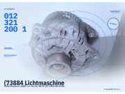 (73884 Lichtmaschine FORD Mondeo I (GBP) 0123212001) 0 123 212 001