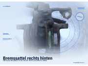 Bremssattel rechts hinten VW Passat (3B2, B5)
