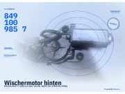 Wischermotor hinten MAZDA 323 F V (BA) BMB01A 8491009857