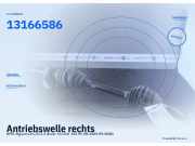 Antriebswelle rechts OPEL Signum (Z-C/S) 13166586