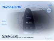 Schalterleiste SUBARU Legacy III (BE, BH) 94266AE010