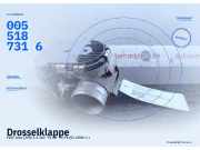 Drosselklappe FIAT Idea (350) 0077363462 0055187316