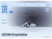 (262386 Einspritzdüse SEAT Ibiza III (6L) 038130073BP) 038130073BP