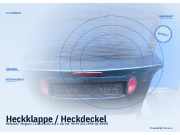 Heckklappe / Heckdeckel RENAULT Megane I Coach (DA)
