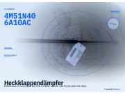 Heckklappendämpfer FORD Focus II Turnier (DA, DS, FFS) 4M51N406A10AC