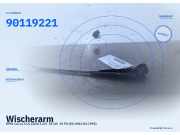 Wischerarm OPEL Corsa A CC (S83) 90119221