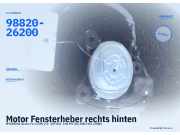 Motor Fensterheber rechts hinten HYUNDAI Santa Fe (SM) 98820-26200