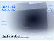 Handschuhfach FORD Fiesta VI (JA8) 8A61-14K016-AD