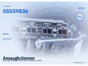 Ansaugkrümmer OPEL Agila (H00) 55559836