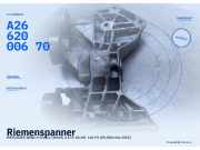 Riemenspanner MERCEDES-BENZ A-Klasse (W169) A2662000670