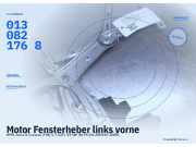 Motor Fensterheber links vorne OPEL Astra G Caravan (T98) 0130821768