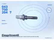 Einspritzventil MERCEDES-BENZ 124 Stufenheck (W124) 0 437 502 047