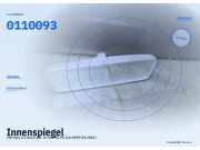 Innenspiegel VW Polo III (6N2) 0110093