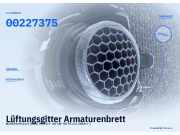 Lüftungsgitter Armaturenbrett NISSAN Micra V (K14) 00227375