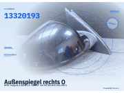 Außenspiegel rechts OPEL Insignia A (G09) 13320193