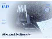 Widerstand Gebläsemotor KIA Carens III (UN) 8A17