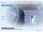 Gebläsemotor FORD Fiesta III (GFJ) 011942B
