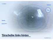 Türscheibe links hinten VOLVO V40 Kombi (645)