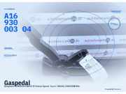 Gaspedal MERCEDES-BENZ B-Klasse Sports Tourer (W245) A1693000304