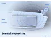 Sonnenblende rechts OPEL Astra H GTC