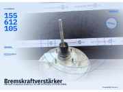 Bremskraftverstärker VW Golf I Cabriolet (155) 155612105