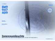 Innenraumleuchte AUDI A6 Avant (4A5,C8) 8W9947409